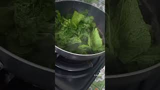 Sup Daun Pucuk MudaAnak Hikan Bilis cookingfood [upl. by Imoin]