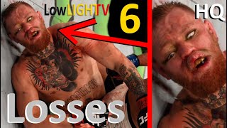 Conor McGregor COMPLETE LOSSES 😱 ALL 6 NOTORIOUS ММА DEFEATS [upl. by Hennebery]