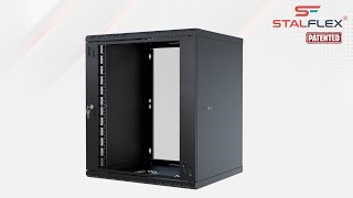 SE Szafa RACK Standard 19 12U 450 svart glas [upl. by Graehl]