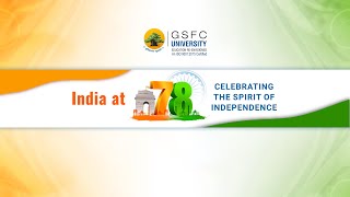 GSFC University Celebrates 78th Independence Day [upl. by Nosyd219]