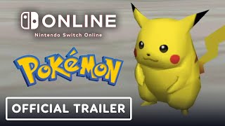 Nintendo Switch Online  Official Pokemon Trailer [upl. by Orsay]