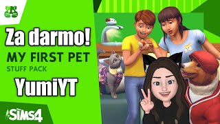 Dodatek do The Sims 4 za darmo Odbierz akcesoria Mój Pierwszy Zwierzak YumiYT [upl. by Yuri]