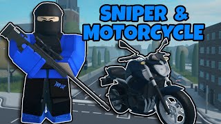 SNIPER  MOTORCYCLE IS OP 🏍️🔥 Emergency Hamburg Roblox [upl. by Eidna]