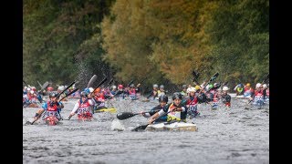 Krumlovský vodácký maraton 2017  oficial movie [upl. by Eicrad]