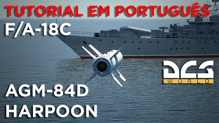 Tutorial DCS FA18C  AGM84D Harpoon [upl. by Ginevra]