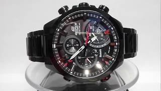 Casio Edifice EQB500DC1AER Bluetooth Solar watch video 2017 [upl. by Nilrah]