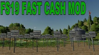 FS 19 FAST CASH MOD XBOX ONE [upl. by Eiclek]