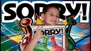 Sorry Board Game Unboxing and Reviewing Kids Game [upl. by Ladnor406]