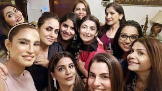 CELEBRITY GIRLS DAWAT💃 AND TOUR OF AMBER KHANS HOUSE [upl. by Iadrahc]