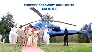 PUBERTY CEREMONY HIGHLIGHTS  NADINE [upl. by Minnnie]