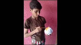 Experiment of Bicarbonate using Soda Vinegar and Volcano At MFSS SCHOOL [upl. by Ccasi]