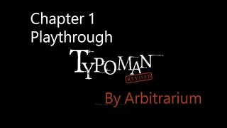 Typoman Revised EP1 Spell to Survive HD GamePlay PC [upl. by Ellainad]