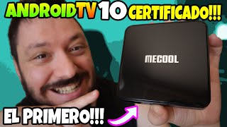 El PRIMER TV BOX con Android TV 10 CERTIFICADO ► Actualización Mecool KM3 [upl. by Huttan]