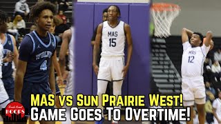 Game Of The Season MAS vs Sun Prairie West Goes To Overtime [upl. by Ralyat677]