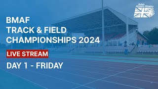 LIVE  British Masters Athletics Track amp Field Championships 2024  Friday [upl. by Nymassej]