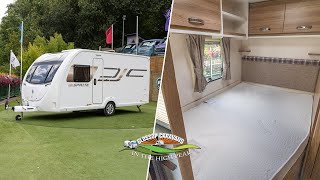 Sprite Alpine 4 2021 Caravan Model  360 Exterior Demonstration Video [upl. by Esej]