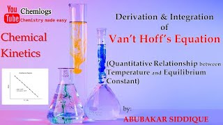 Derivation amp Integration of Vant Hoffs Equation [upl. by Hefter]