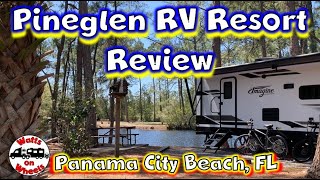 ⛺ Pineglen Motorcoach amp RV Resort Review  Panama City Beach FL [upl. by Illac]