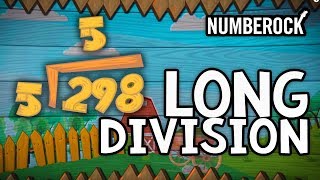 Long Division Song  1DIgit Divisors  3rd Grade amp 4th Grade [upl. by Nnaillek448]