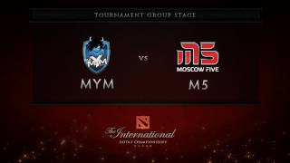 MYM vs M5  Chinese Commentary  Dota 2 International [upl. by Norean]