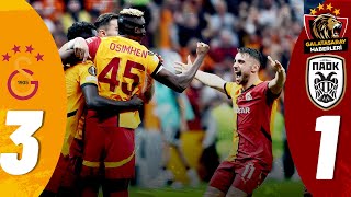 Galatasaray 31 Paok Maç Özeti  UEFA Avrupa Ligi 1 Hafta  Önemli Kareler [upl. by Min]