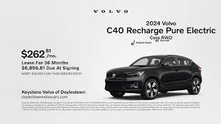 Volvo C40 Recharge Pure Electric 11192024 4573332 [upl. by Aronek]