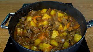 GULASH un almuerzo FÁCIL y DELICIOSOrecetas para toda ocasión [upl. by Eciral446]