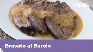 BRASATO AL BAROLO RICETTA ORIGINALE [upl. by Esinereb]