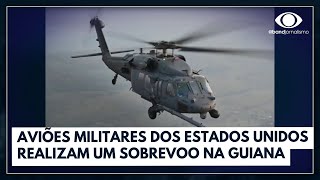 Exército dos Estados Unidos sobrevoa a Guiana  Bora Brasil [upl. by Tiram]