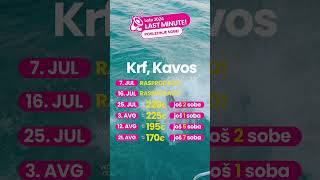 Kavos  Krf  Leto Za Mlade  Last Minute travel summer summertravel beach summervibes [upl. by Lesh]