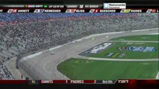 NASCAR Nationwide Series 2010 Race 7 Texas part 9 of 12 [upl. by Odnumyer697]