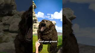 How To Escape A Grizzly Bear Attack 😨 [upl. by Yelrac112]