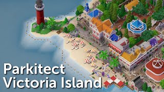 Parkitect Taste of Adventure Part 8  Victoria Island [upl. by Ajiram]