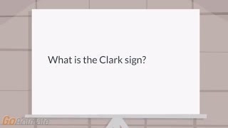 Clark sign  What is the Clark sign [upl. by Lance]