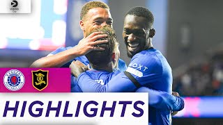 Rangers 40 Livingston  Rampant Gers Book SemiFinal Spot  Viaplay Cup Highlights [upl. by Htebazila782]