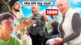 Random Grandma Hit My Son I Called Police FV Hibachi Dinner Storytime [upl. by Ut]