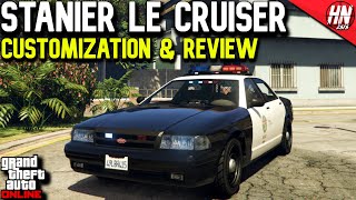 Vapid Stanier LE Cruiser Customization amp Review  GTA Online [upl. by Feenah384]