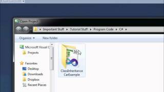 C Tutorial 24  Saving and Opening a Project quotSolutionquot [upl. by Sessler]