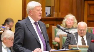 Surrey leader David Hodges budget speech to Full Council [upl. by Assilam]