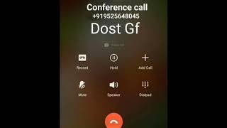 call ringtone VS Dost ke Gf ke sath call prank call recording [upl. by Sinai]