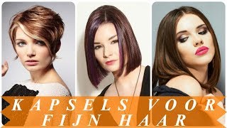 Dameskapsels voor heel dun haar 2018 [upl. by Deanne428]