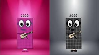 NUMBERBLOCKS BAND TAKE 1000 Up to 10000 But Uncanny VS Pinky [upl. by Aldwon253]