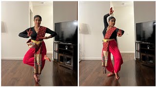 Ami Tomari Matiro Kanya dance by Debarati Kundu for Saikat Sharodotsav Magazine 2024 [upl. by Jeffcott]