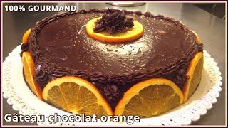 Gâteau chocolat orange moelleux [upl. by Datha]