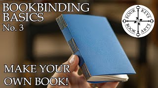 Bookbinding Basics Chapter 3  Full MultiSection Bookbinding Tutorial The Slotted Wrapper Binding [upl. by Herrmann451]