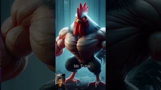 Muscular chicken Mr Tube ✔️ love funny masukberanda cute fypシ゚viral shortvideo lucu [upl. by Bennir]