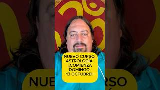 Nuevo Curso Astrología en vivo con Pedro Redes ¡Comienza Domingo 13 Octubre [upl. by Musetta]