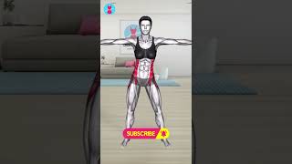 Effective Standing Workout Lose Belly Fat and Get a Small Waist 5 [upl. by Mcafee]