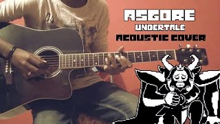 UNDERTALE ASGORE  Acoustic Guitar CoverRemix by Streetwise Rhapsody [upl. by Aicelet442]