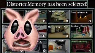 ROBLOX PIGGY DISTORTED MEMORY NOT CHAPTER 12 [upl. by Aeht853]